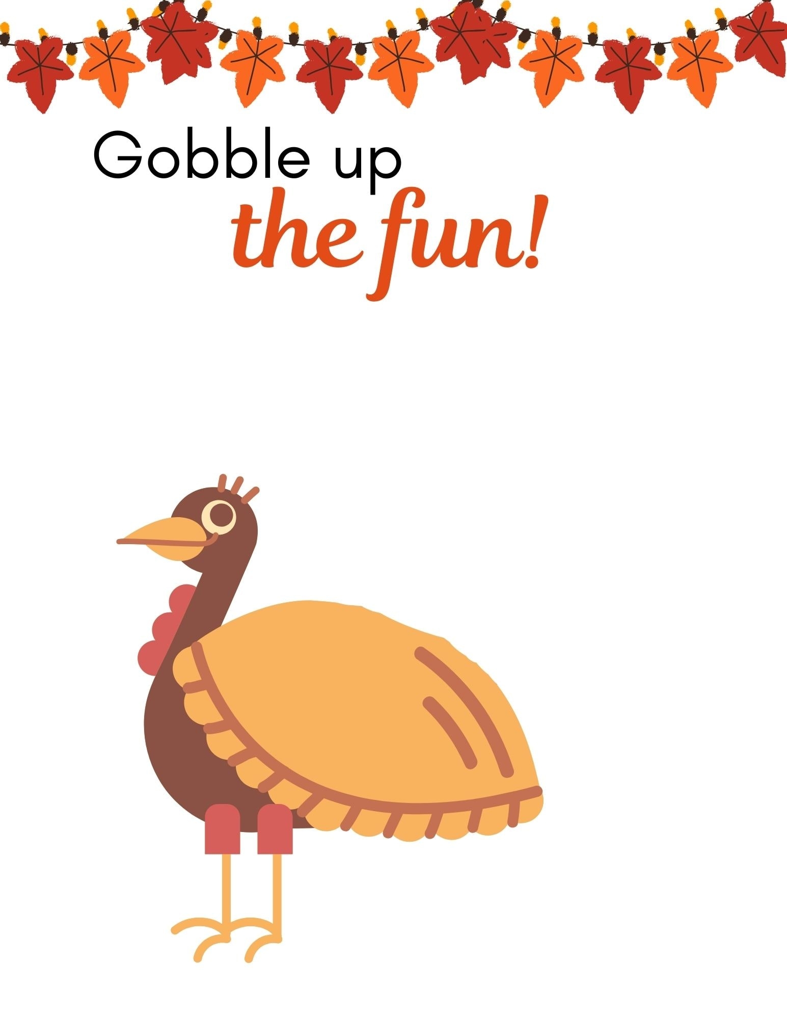 Easy Printable Turkey Handprint Craft In The Playroom