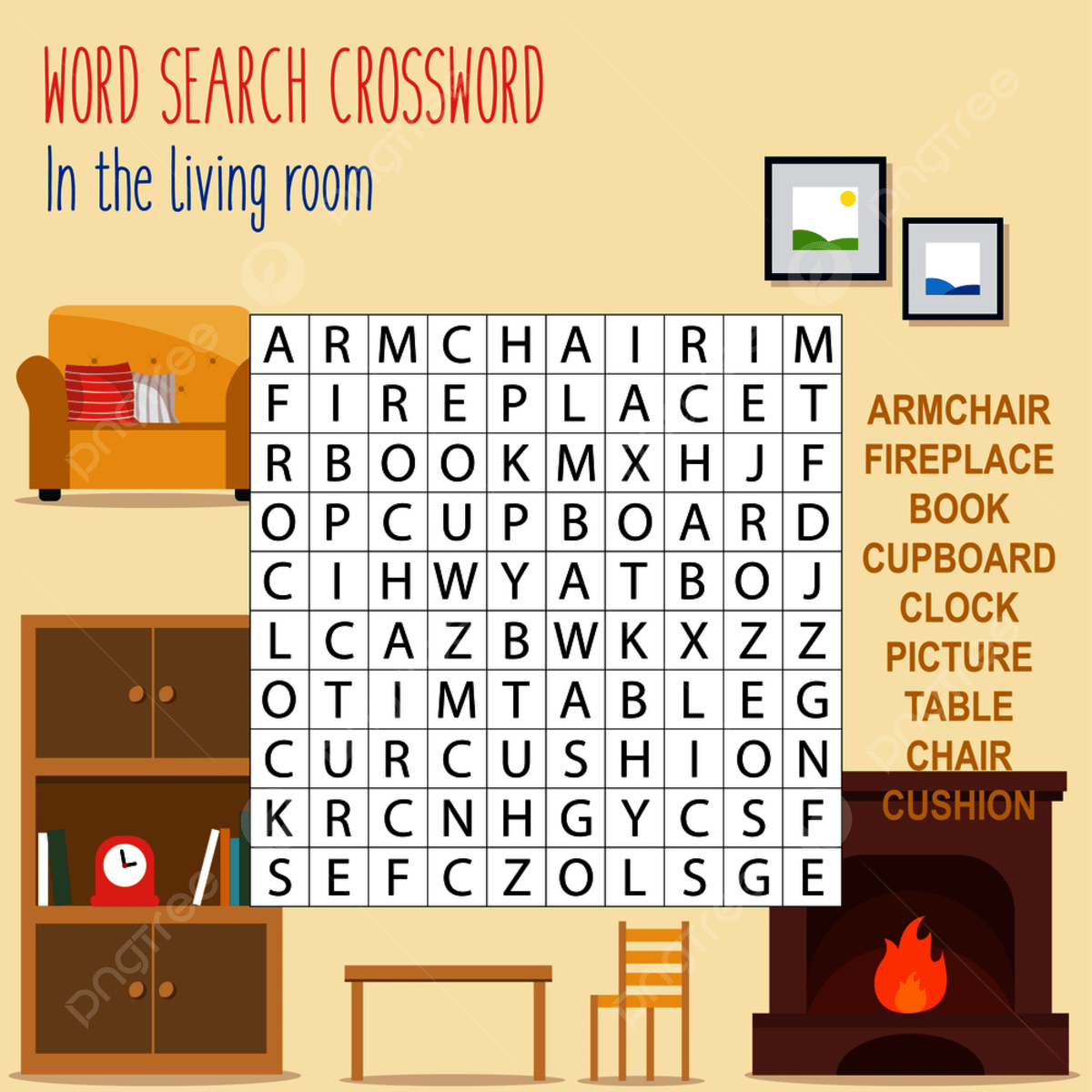 vocabulary square puzzle template