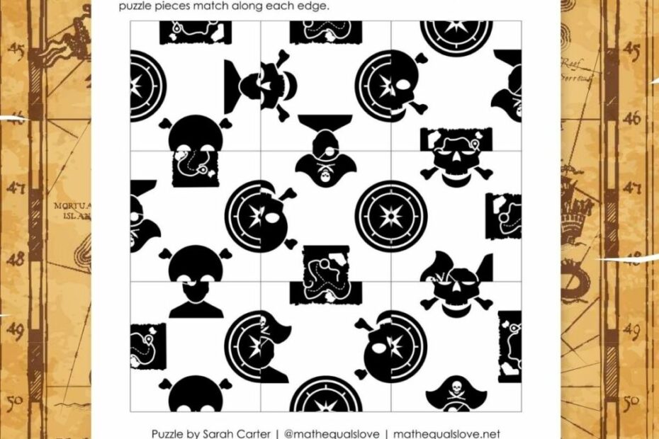 Edge Matching Puzzles Free Printable PDFs