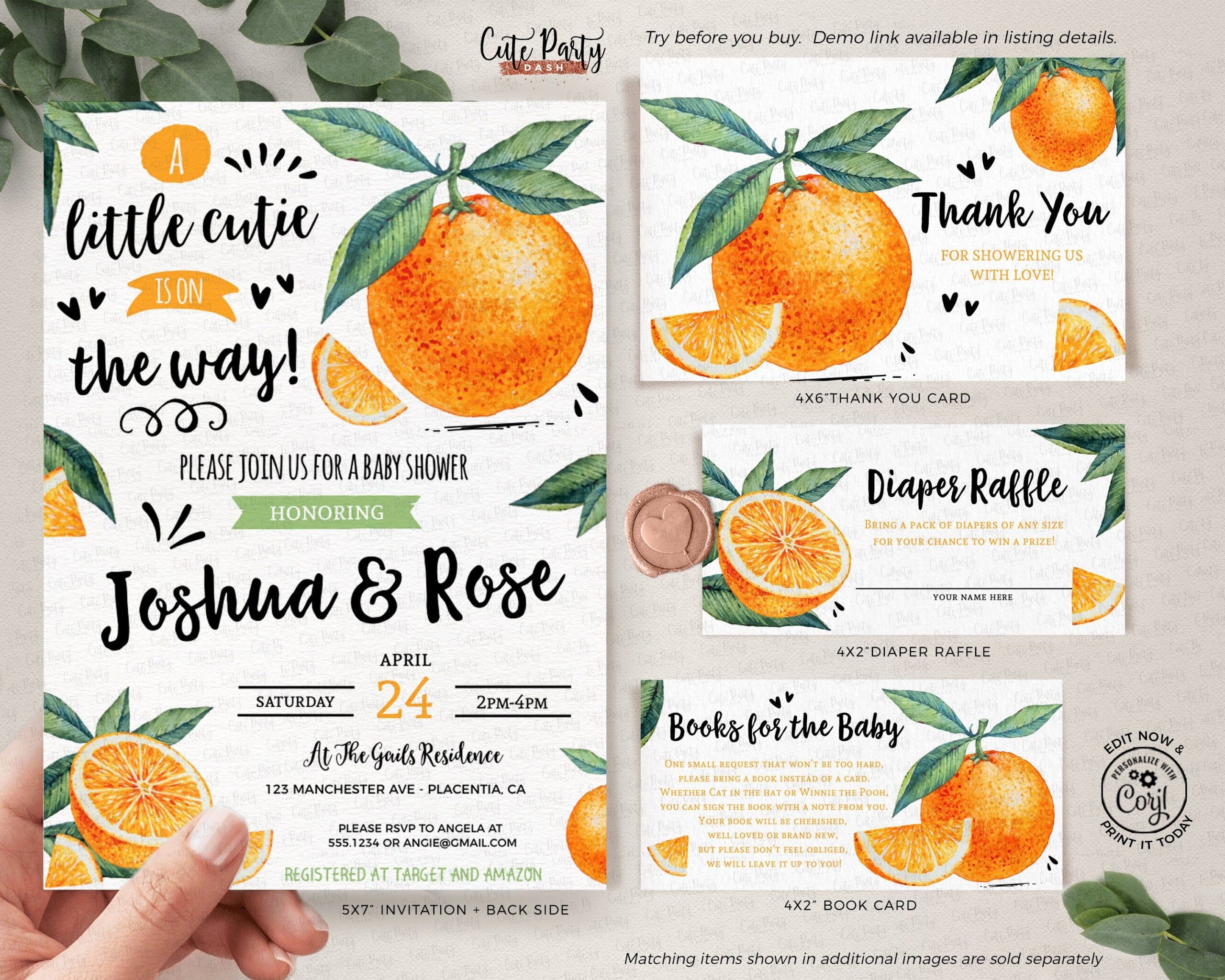 free printable a little cutie is on the way