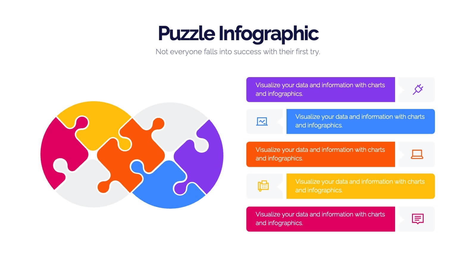 Editable Puzzle Infographic Powerpoint Template And Google Slides Theme