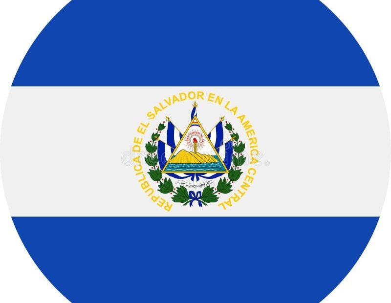 El Salvador Vector Flag Stock Illustrations 2 001 El Salvador