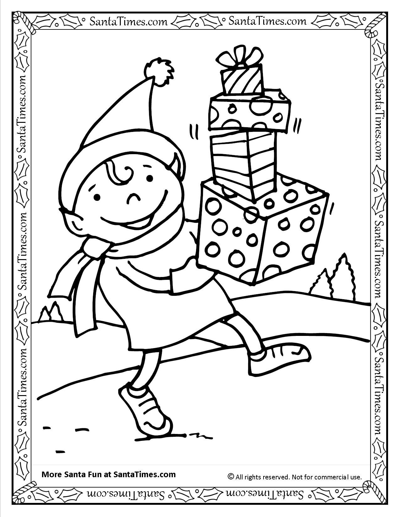 Elf 93928 Characters Free Printable Coloring Pages