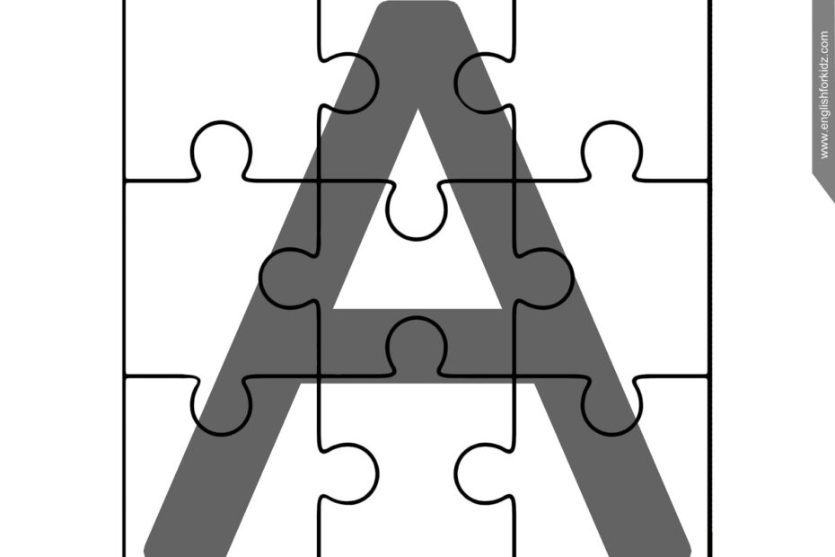 English For Kids Step By Step Printable ABC Puzzles