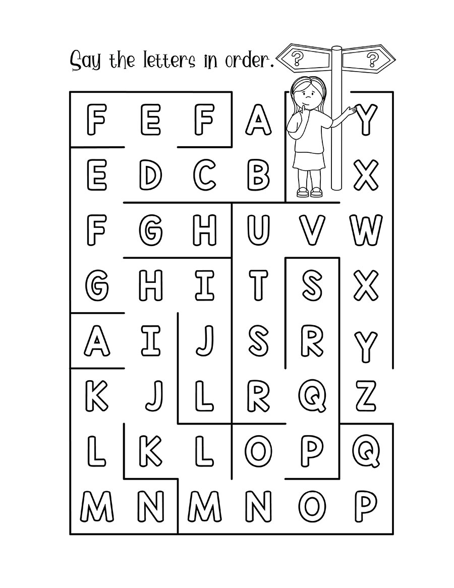 maze worksheet