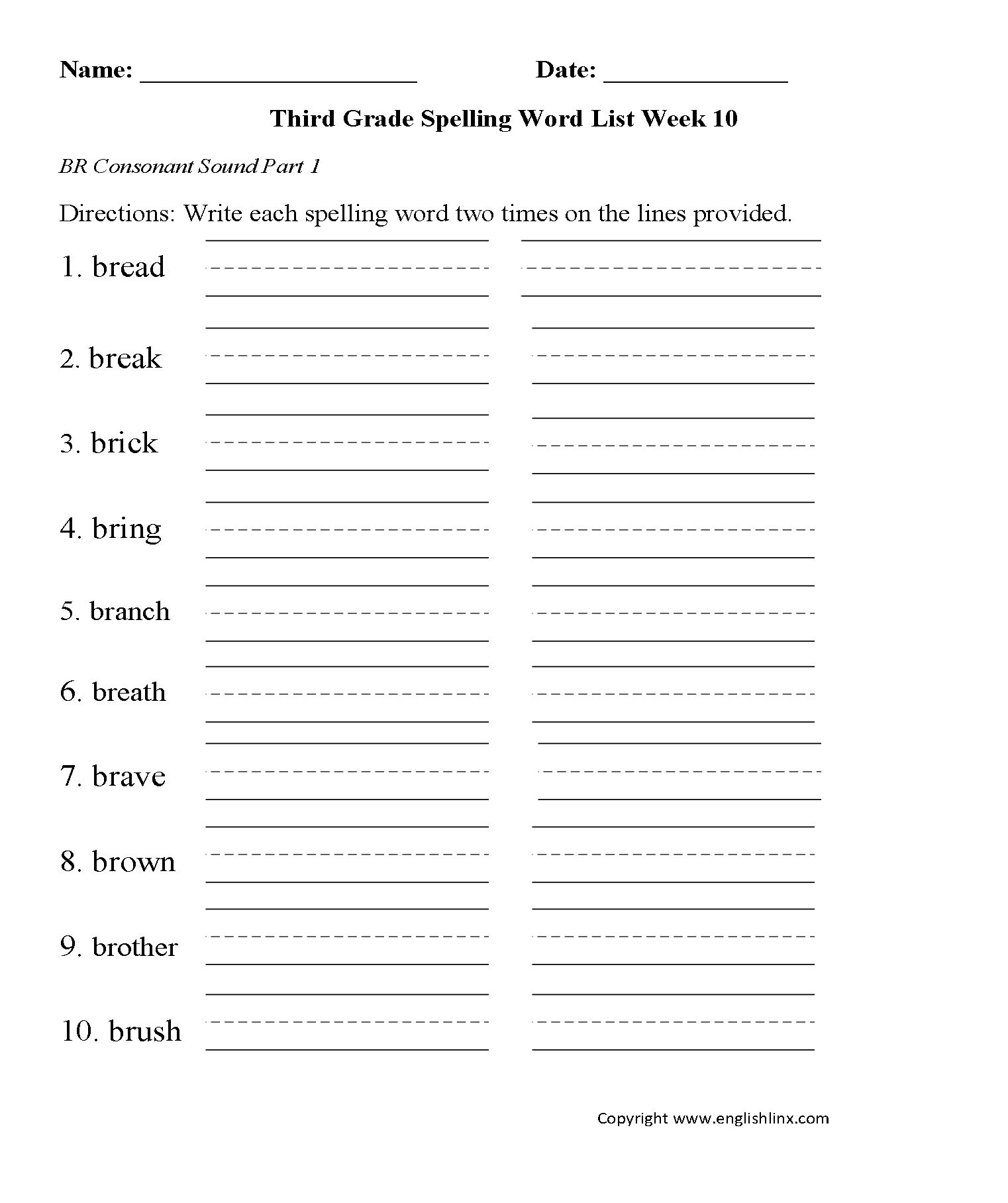 English Worksheets Content By Subject Worksheets