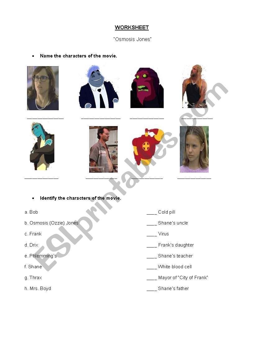 English Worksheets Health Vocabulary Related To Health In 