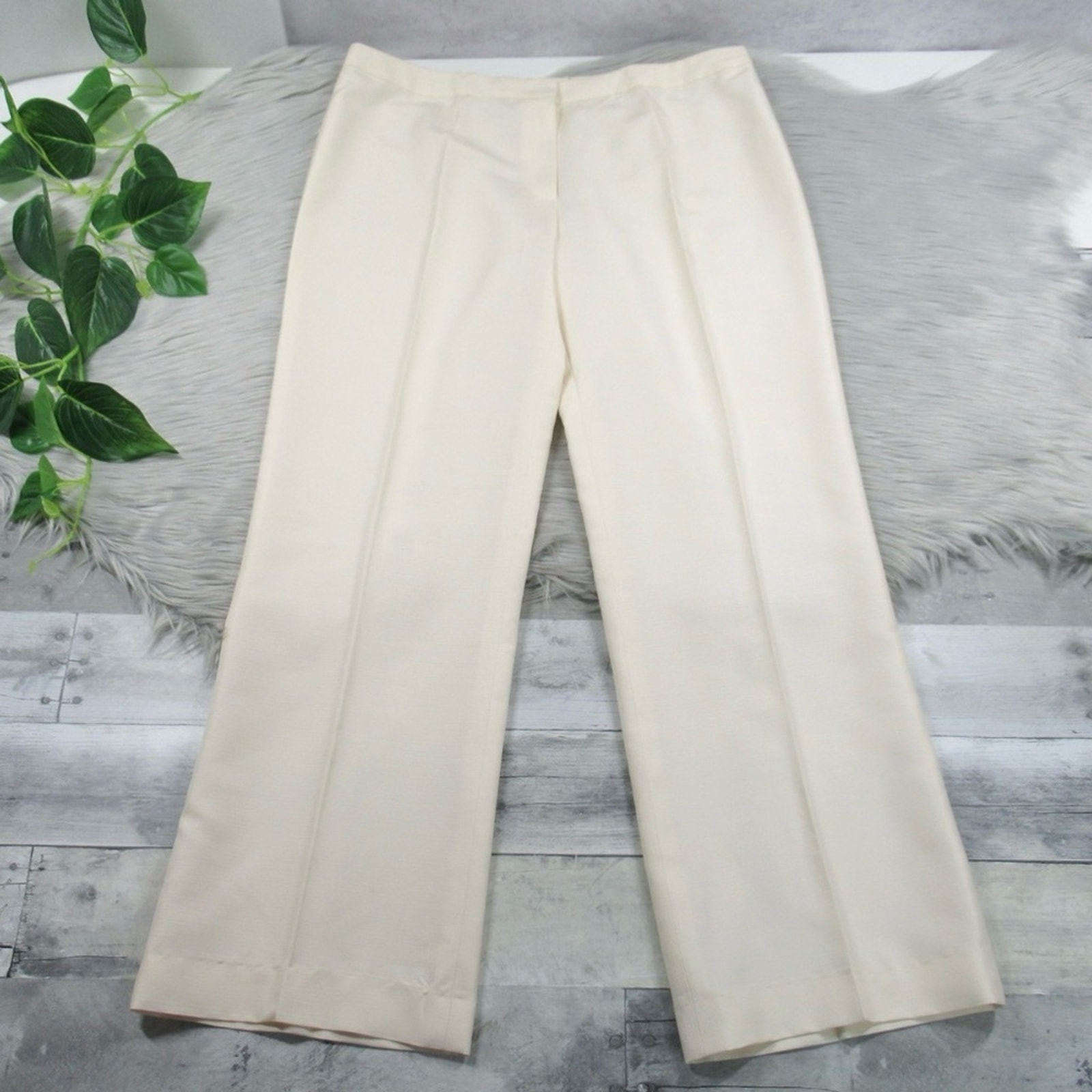 cream colored dress pants women