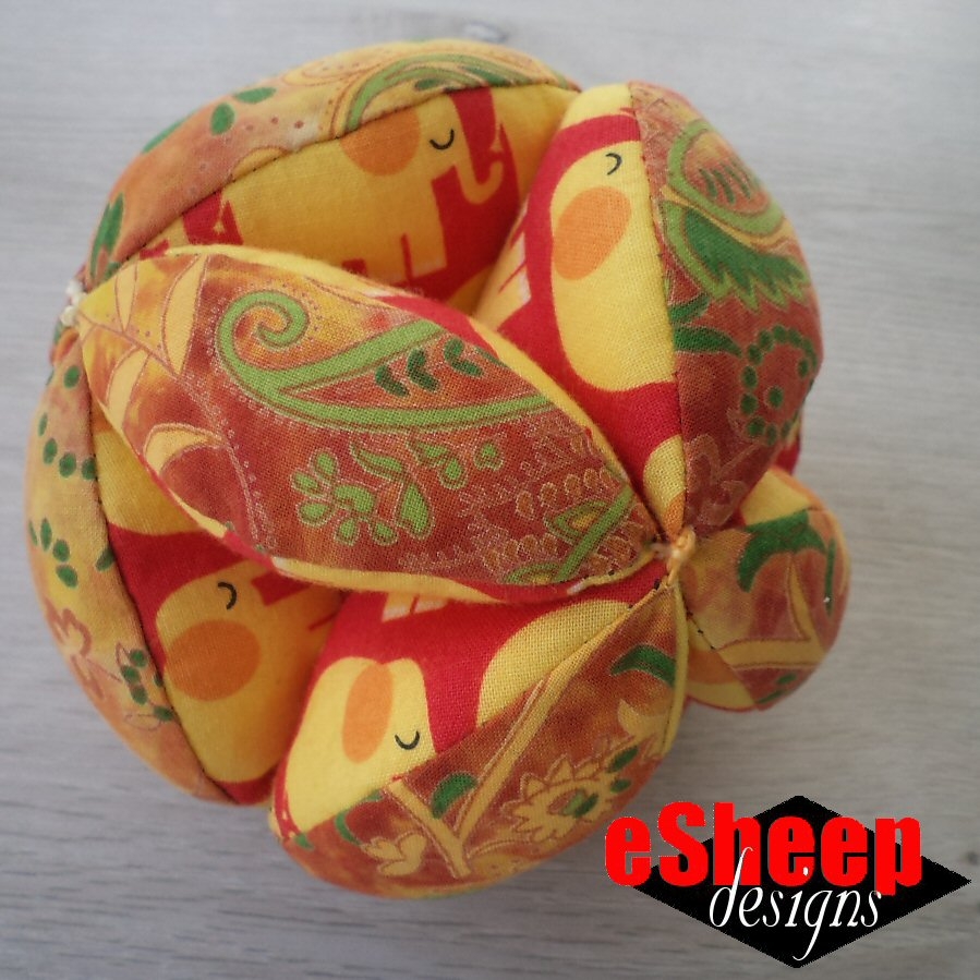 ESheep Designs Free Pattern Tutorial Pandemic Puzzle Ball