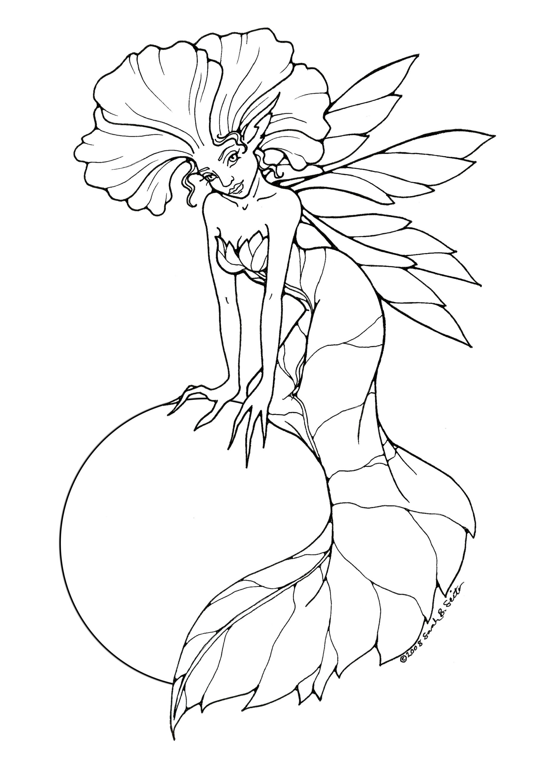 Fairy 95802 Characters Free Printable Coloring Pages
