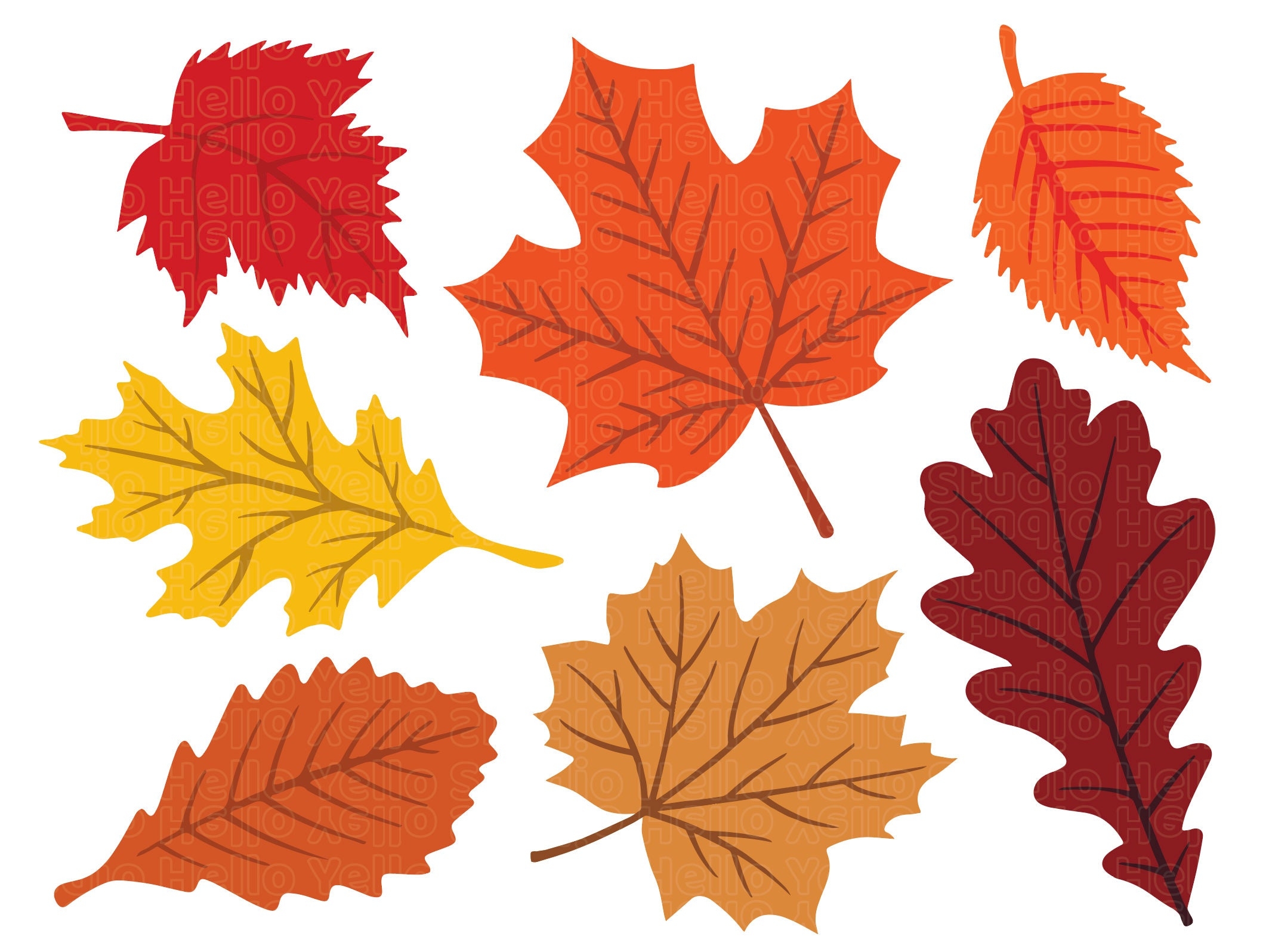 Fall Leaves Svg Fall Svg Fall Leaf Svg Bundle Fall Png Dxf Clipart Cut Files For Cricut Glowforge Files Silhouette Halloween Svg Etsy