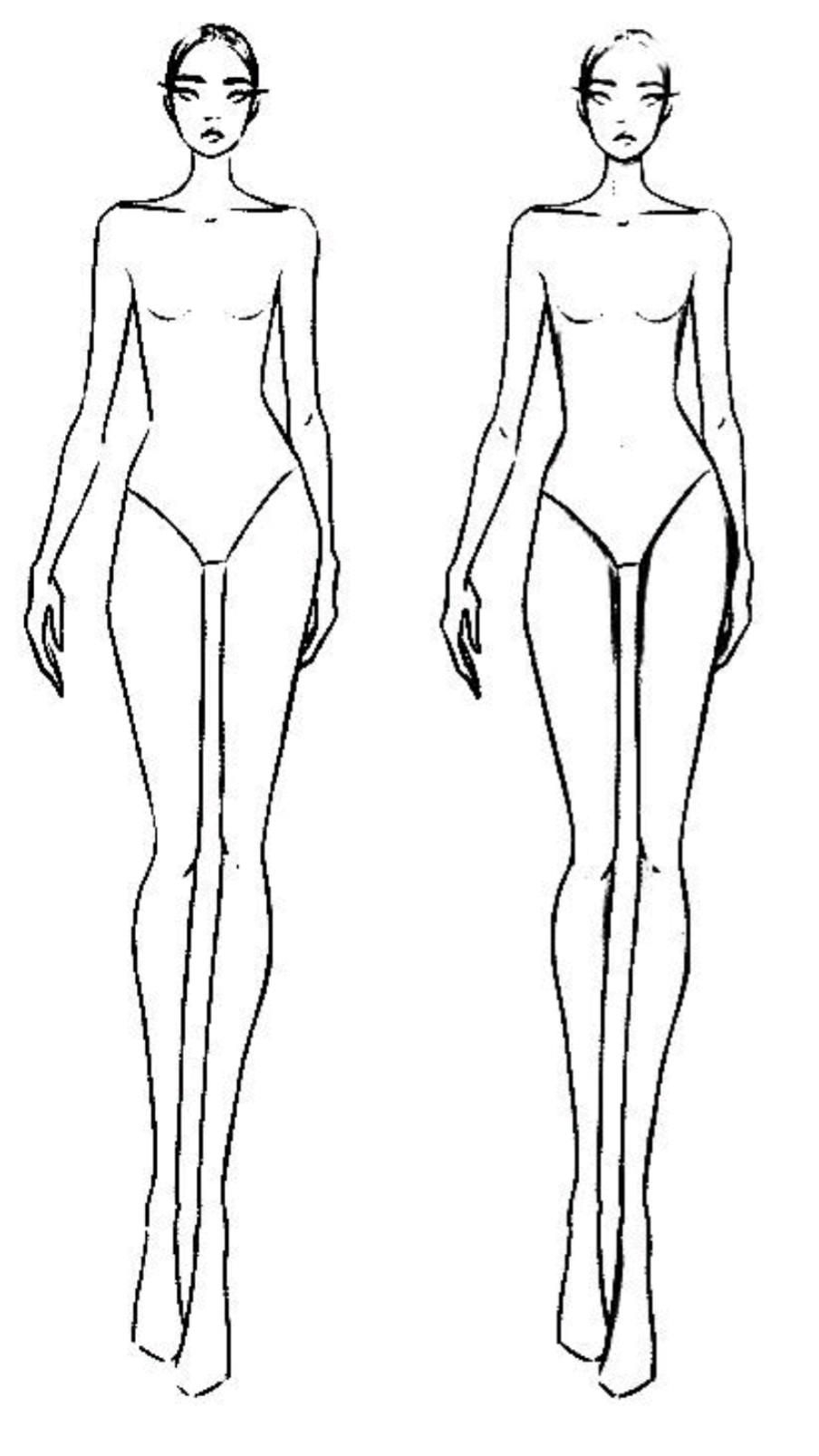 Fashion Drawing Template