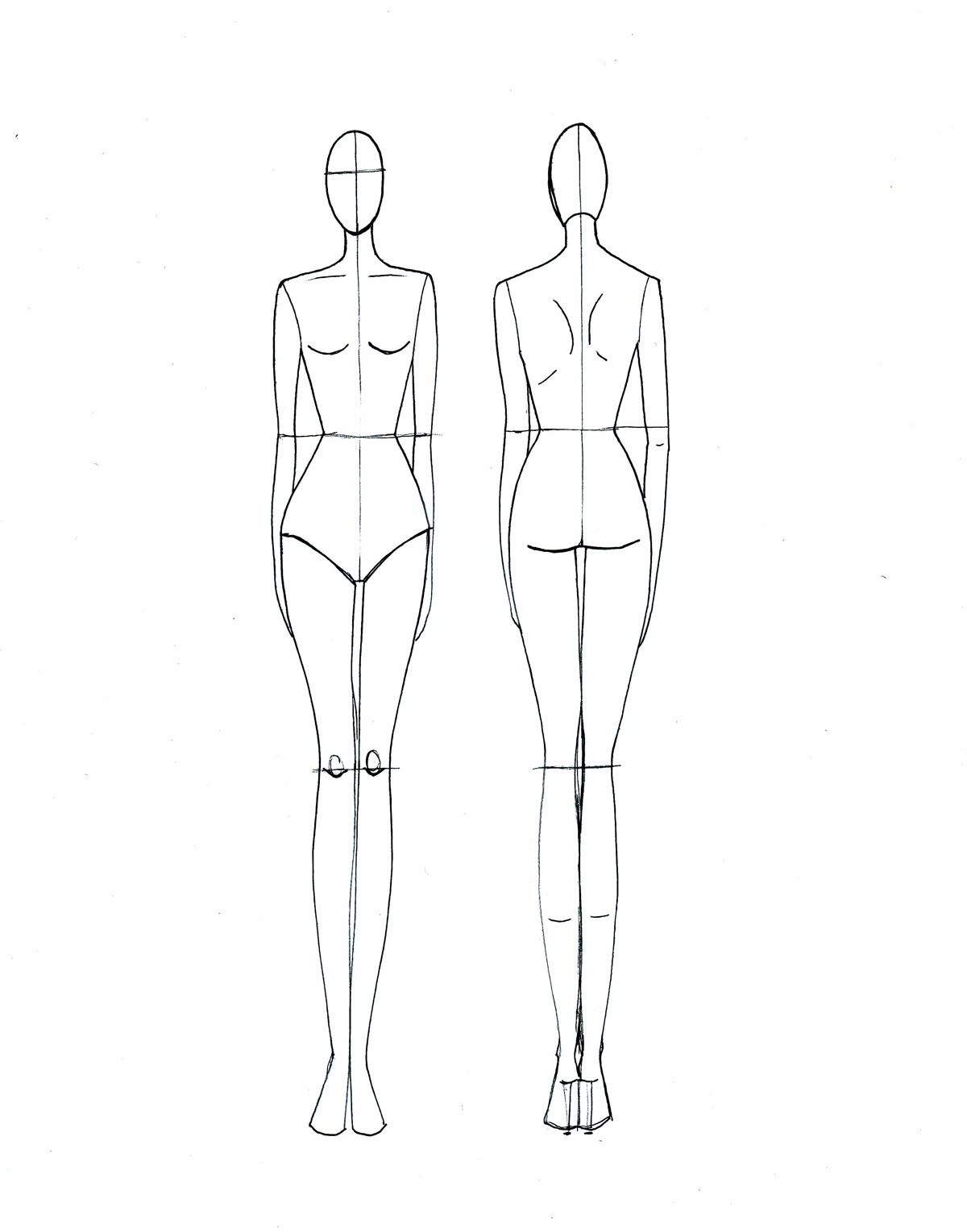 Fashion Drawing Template