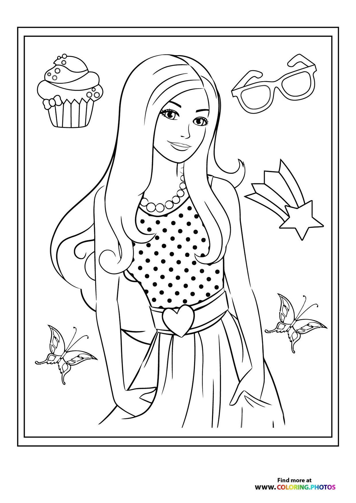 coloring a picture