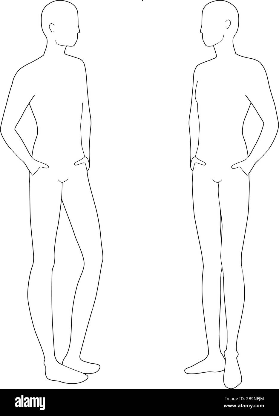 drawing body template