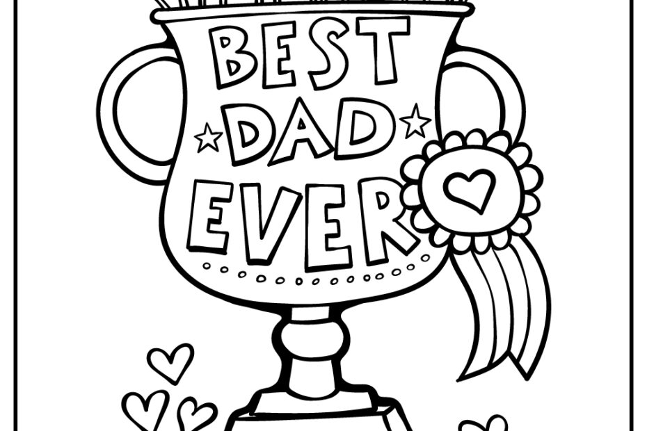 Father s Day Coloring Pages 46 Free Printables 2025