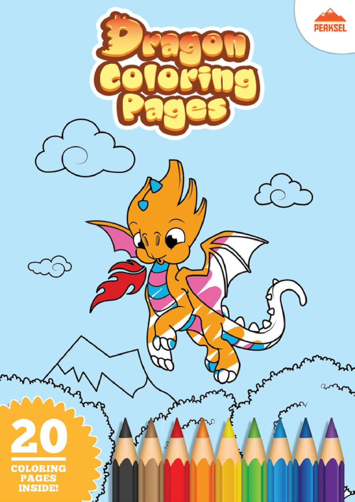 File Dragon Coloring Pages Printable Coloring Book For Kids pdf 