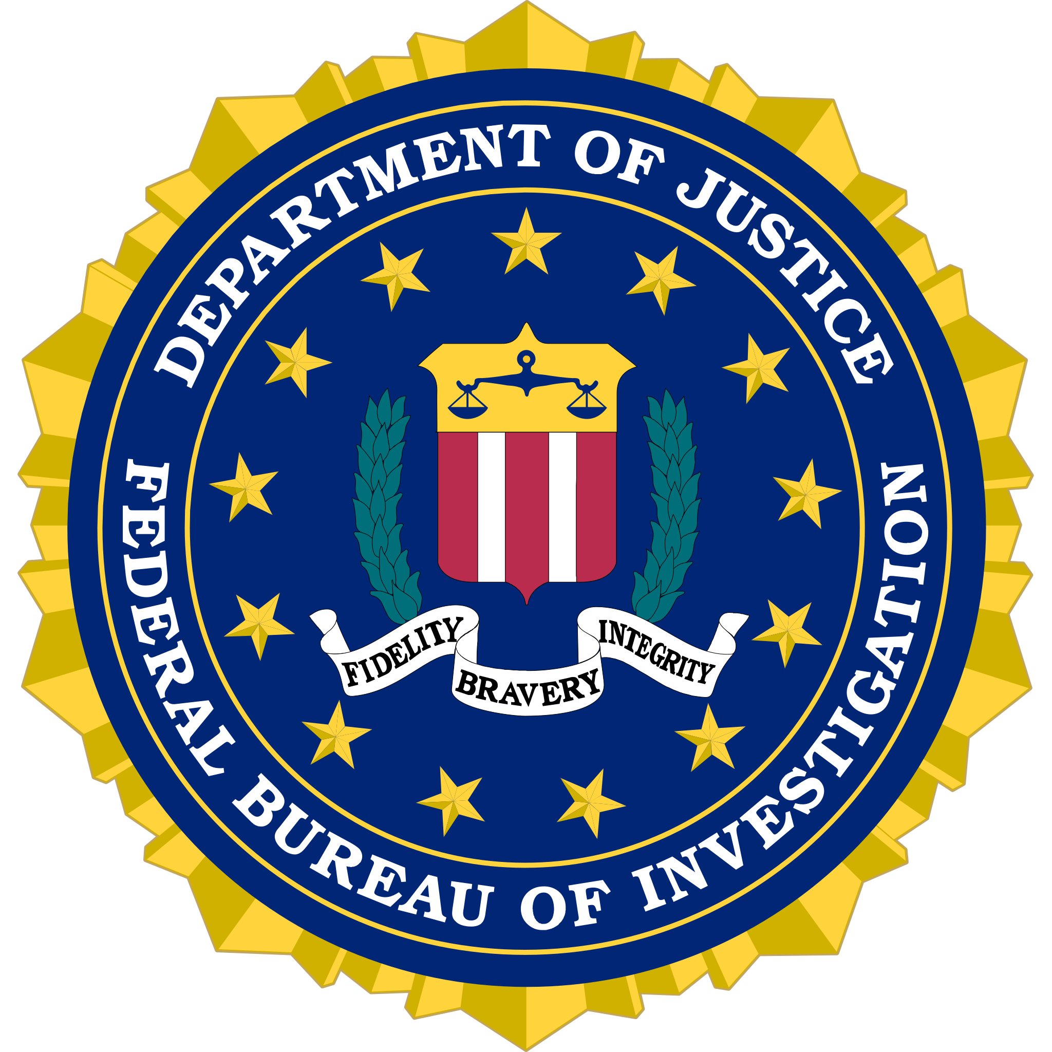 printable fbi badge template