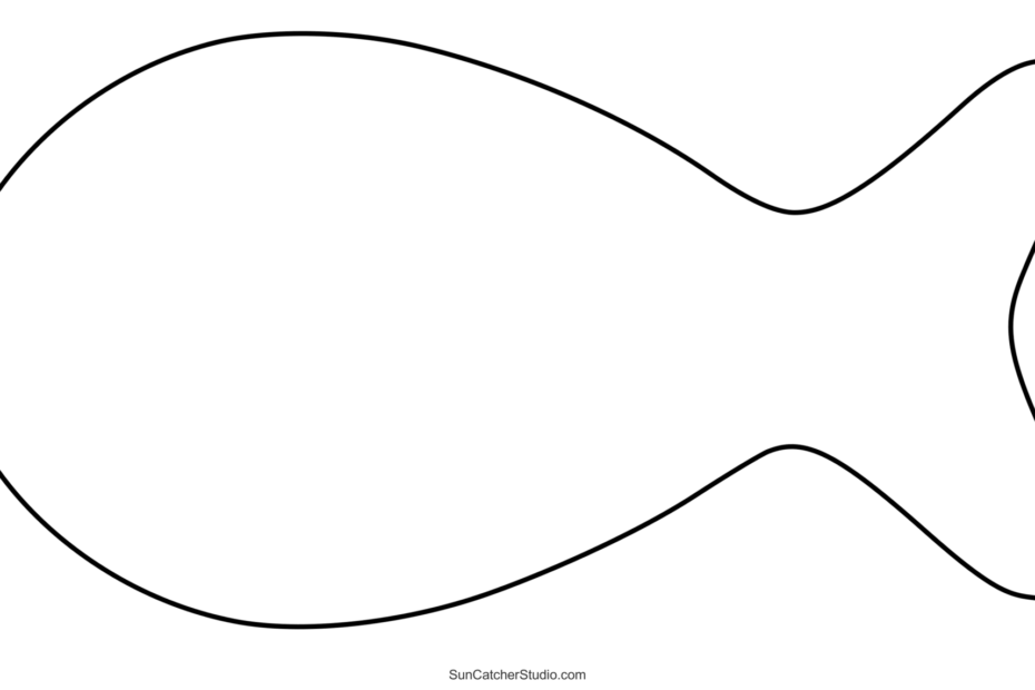 Fish Patterns And Marine Templates Printable Stencils Free