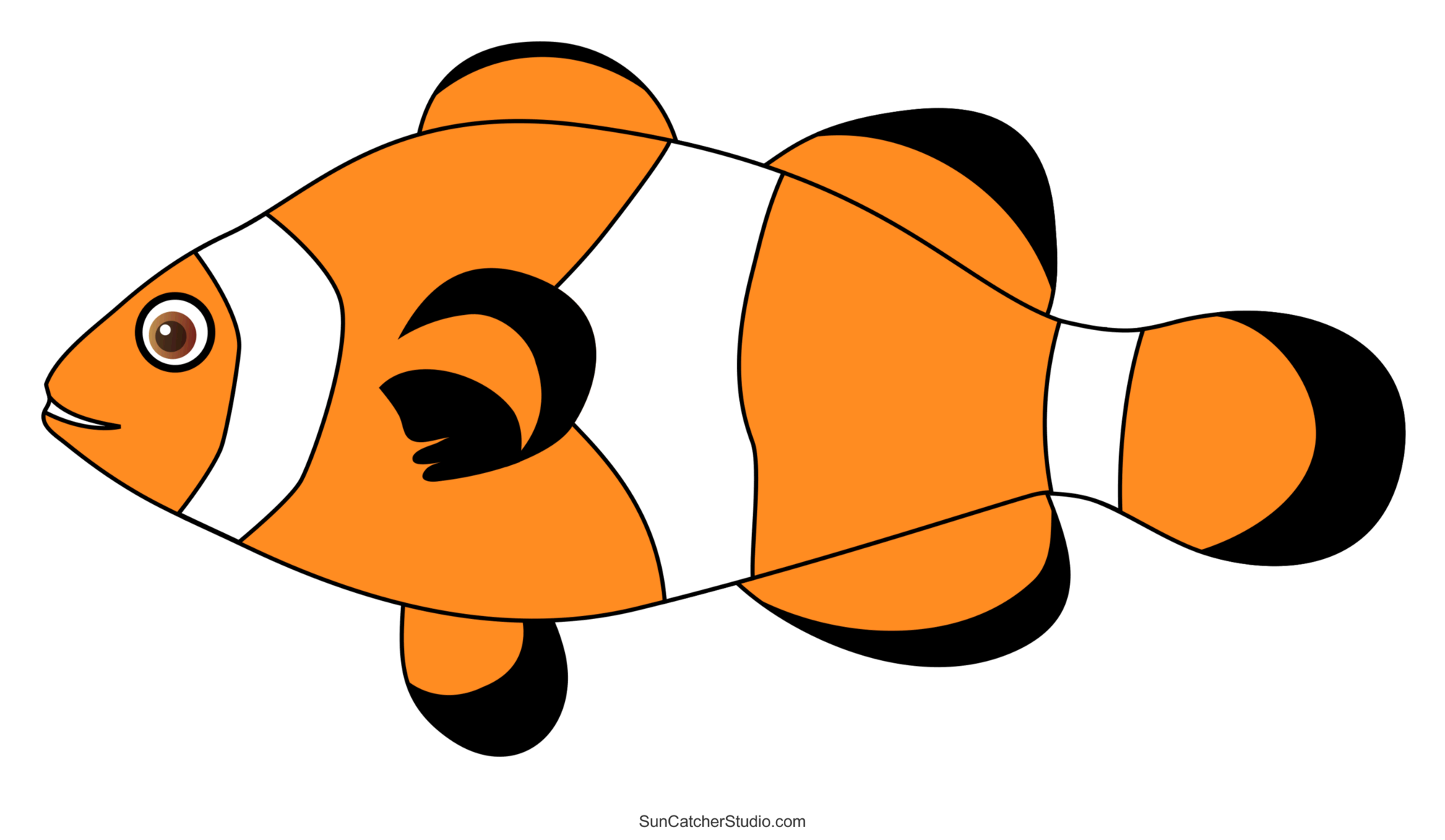 Fish Patterns And Marine Templates Printable Stencils Free Printables Monograms Design Tools Patterns U0026 DIY Projects
