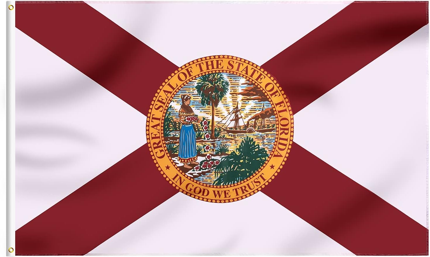 FLAGBURG 2 Pack Florida State Flag 3x5 FT With Vivid Jamaica Ubuy