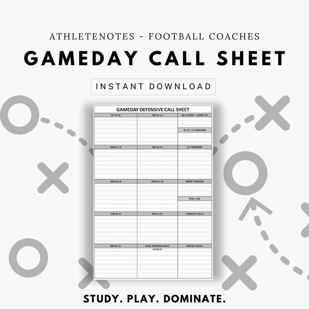 printable football play wristband template