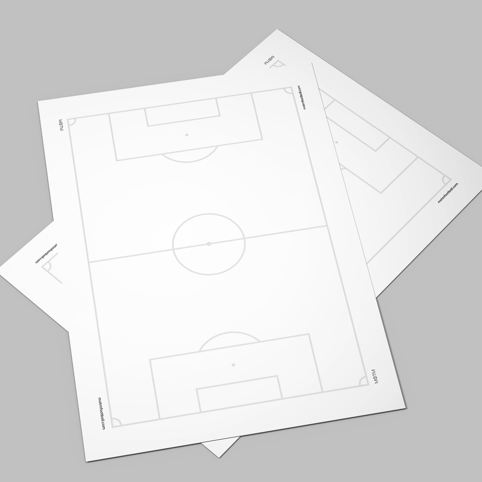 printable soccer field template