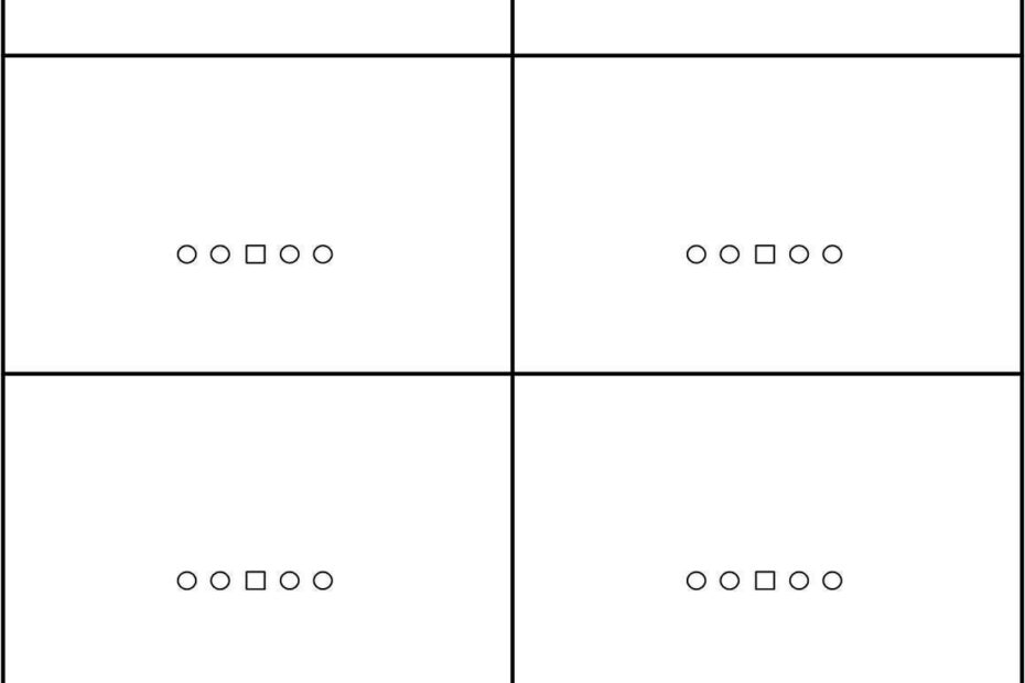 Football Playbook Blank Play Sheets 8 On A Page Portrait Blank Sheets PDF Digital Download