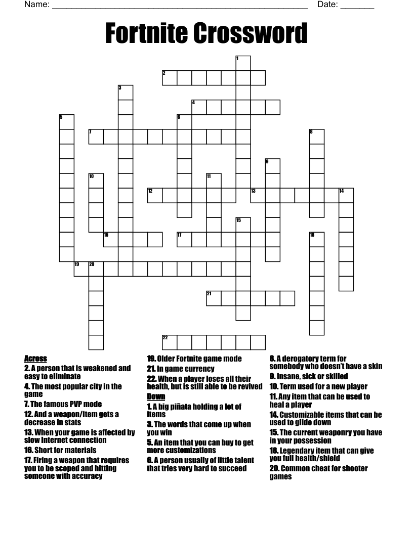 7 puzzle pieces template fortnite
