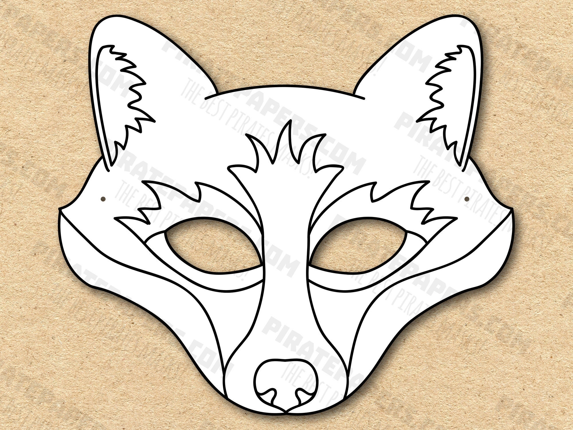 cut out printable mask template