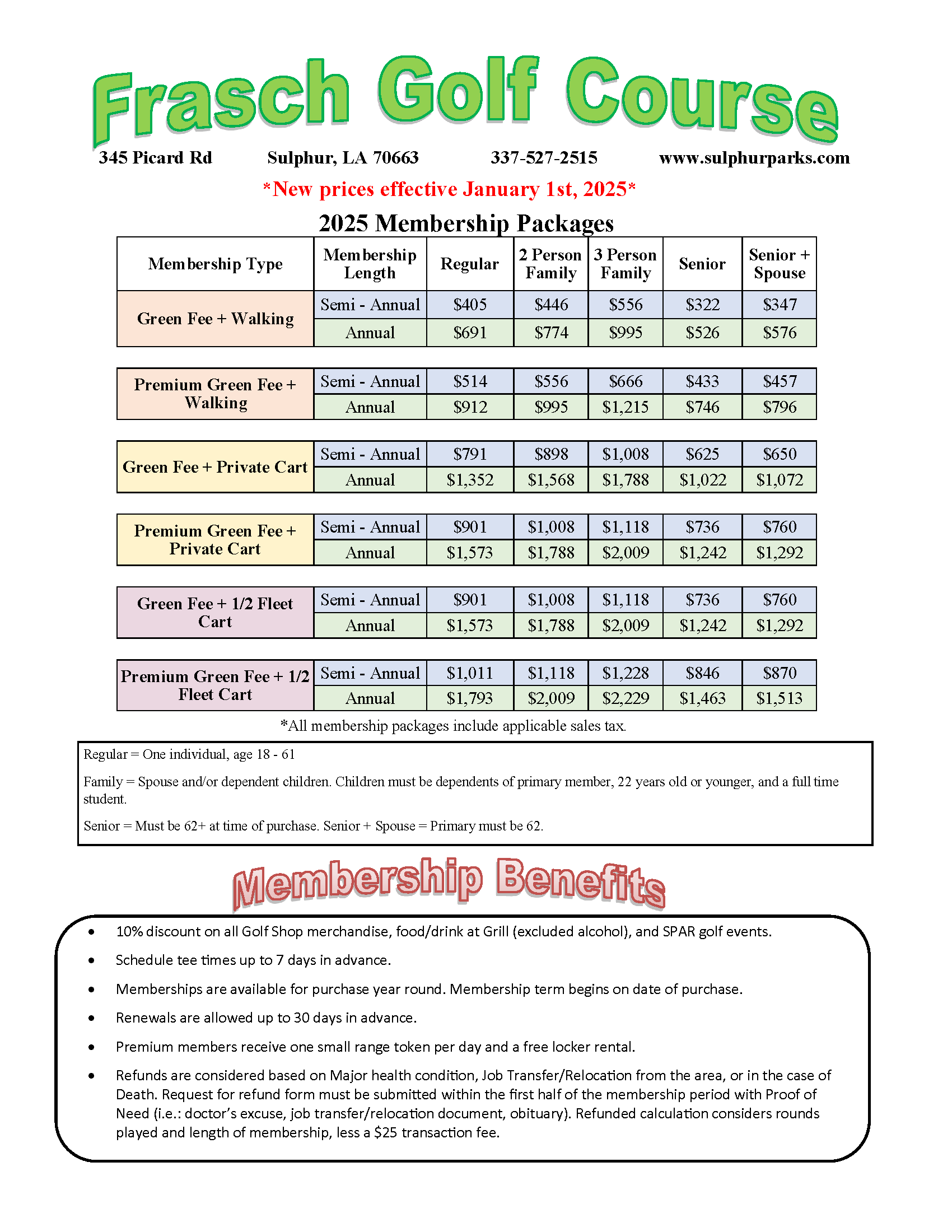 faiway grill printable menu
