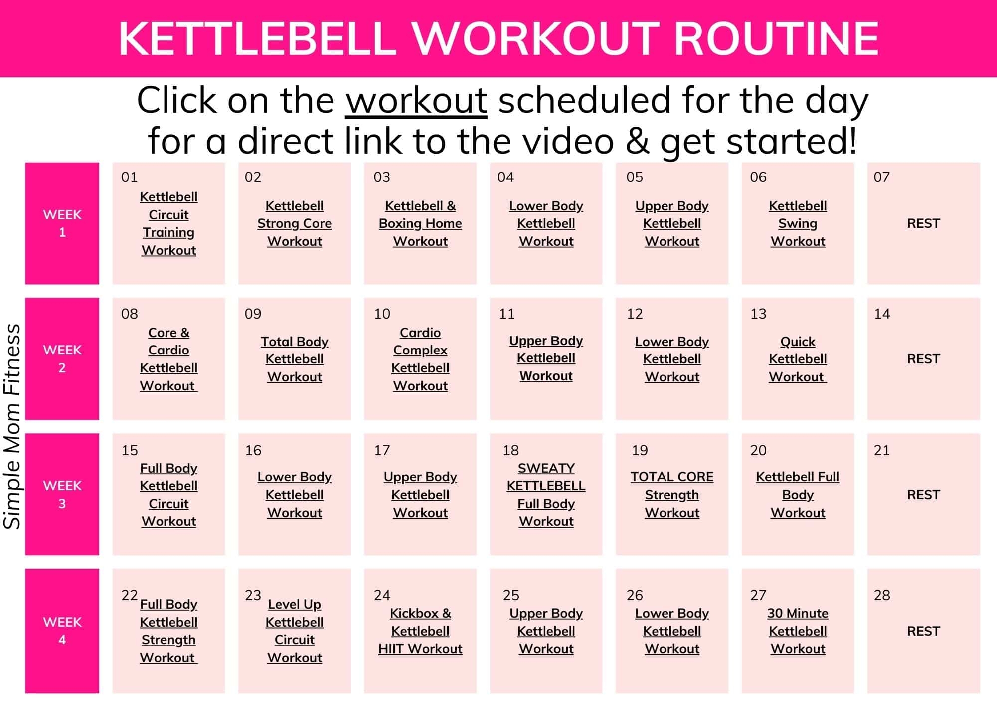 printable kettlebell workouts