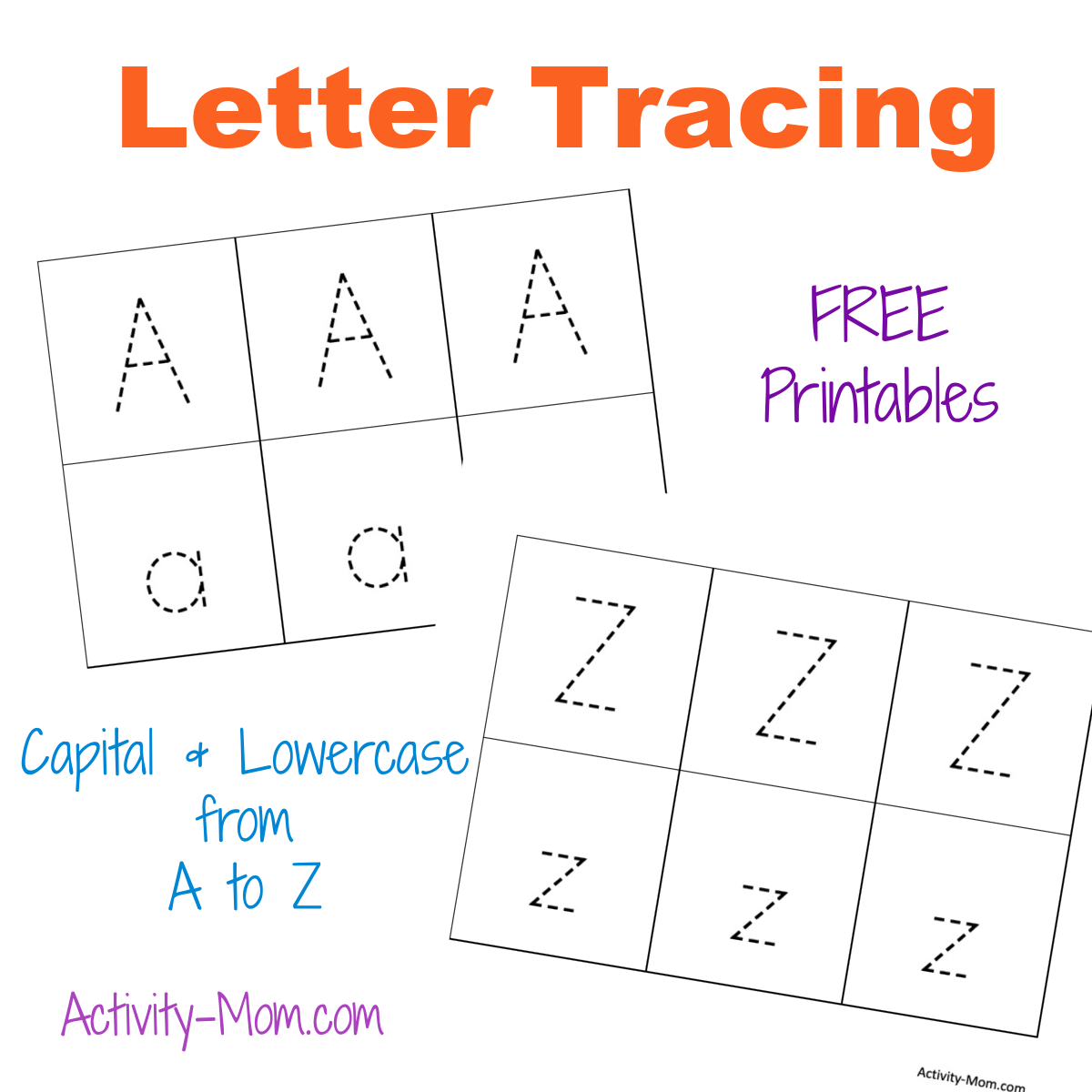 preschool tracing worksheets letters