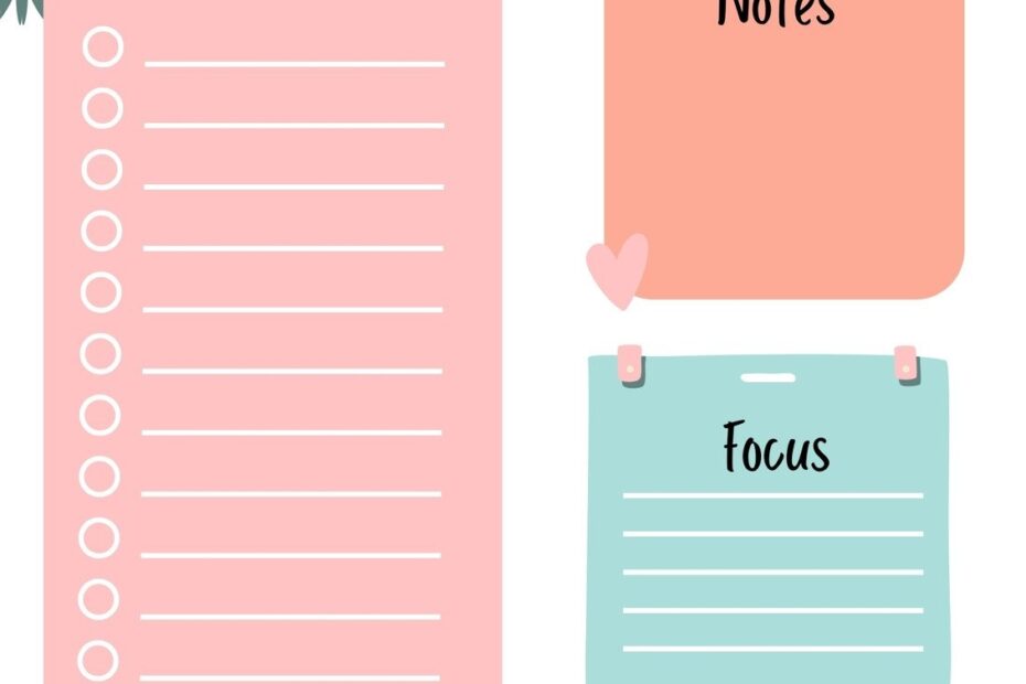 Free And Customizable To Do List Templates