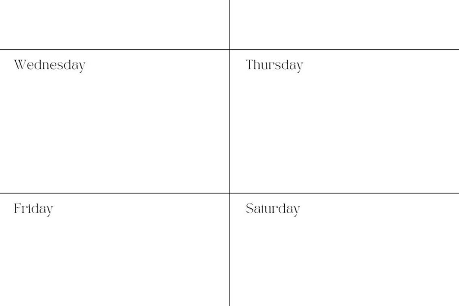 Free And Customizable Weekly Planner Templates Canva