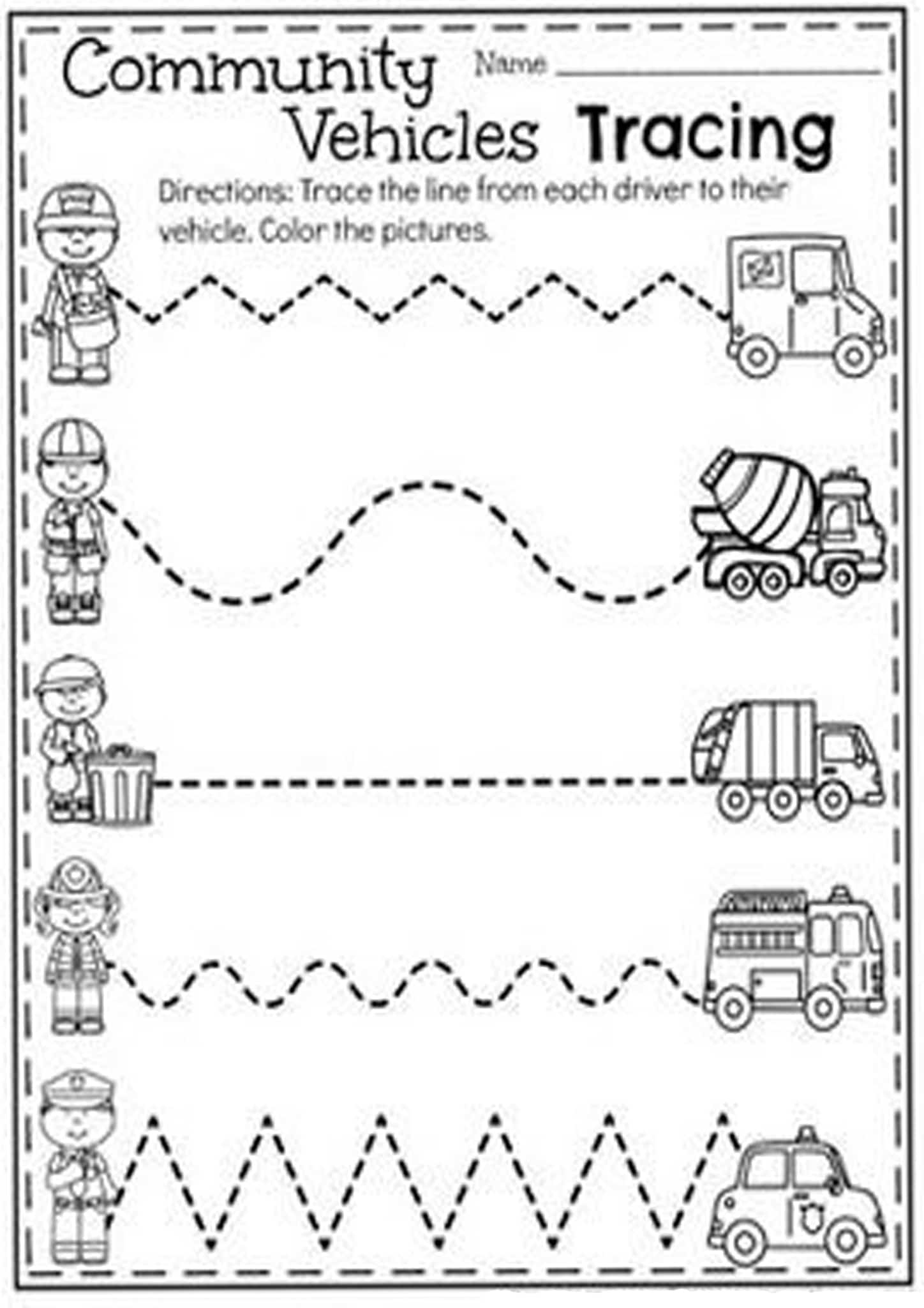 free worksheets for 3 year olds