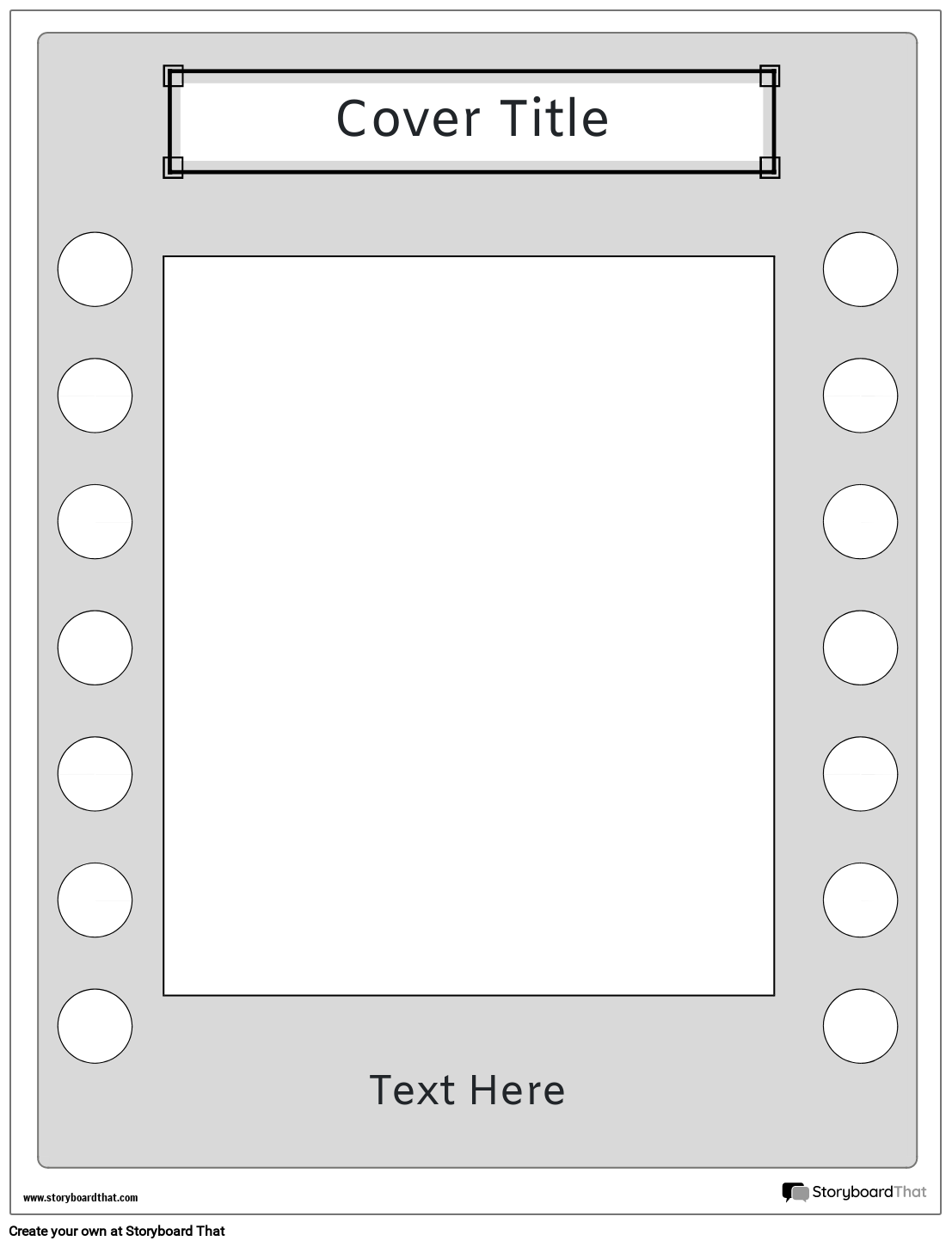 Free Book Cover Templates Storyboard That
