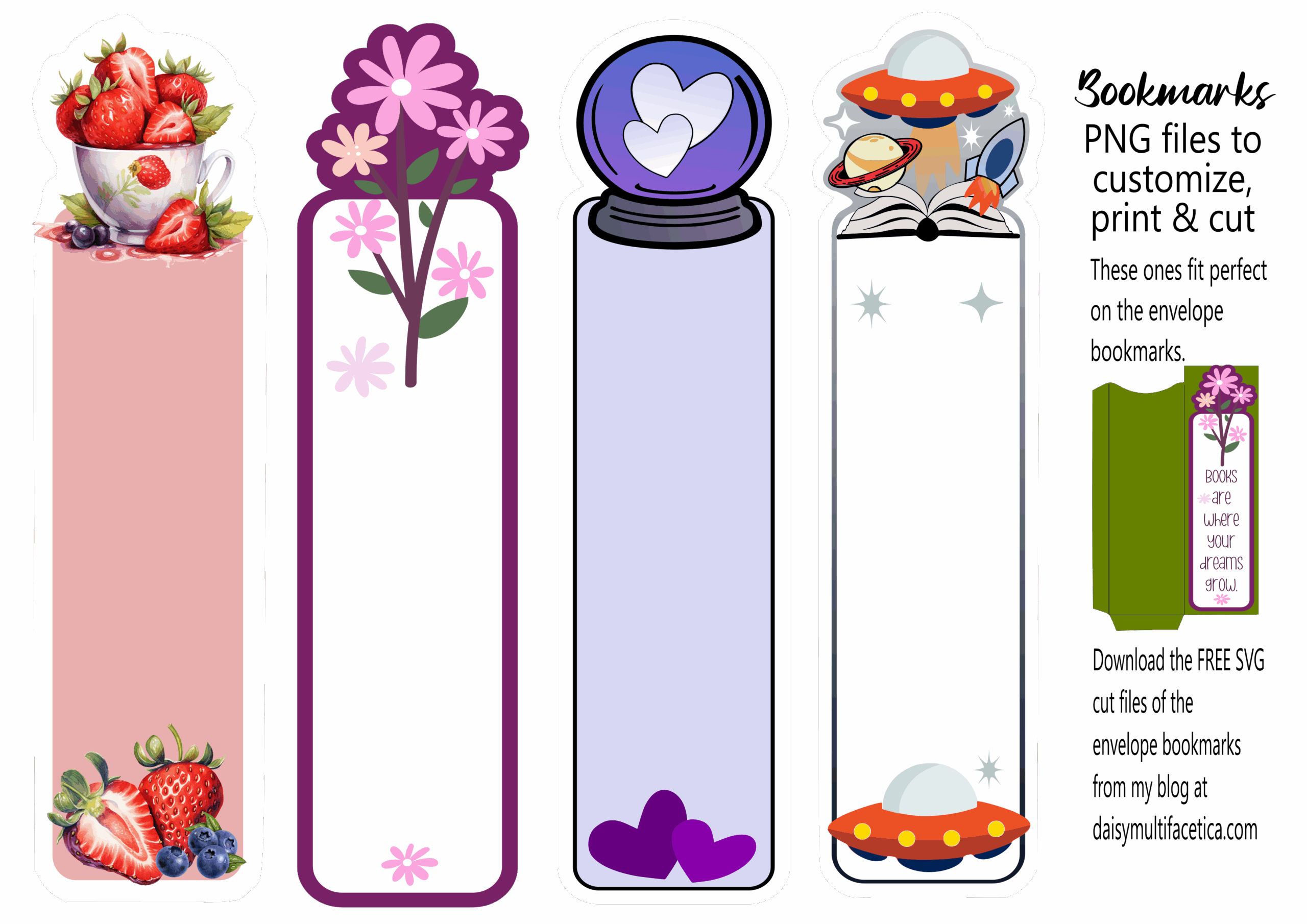 bookmark template printable
