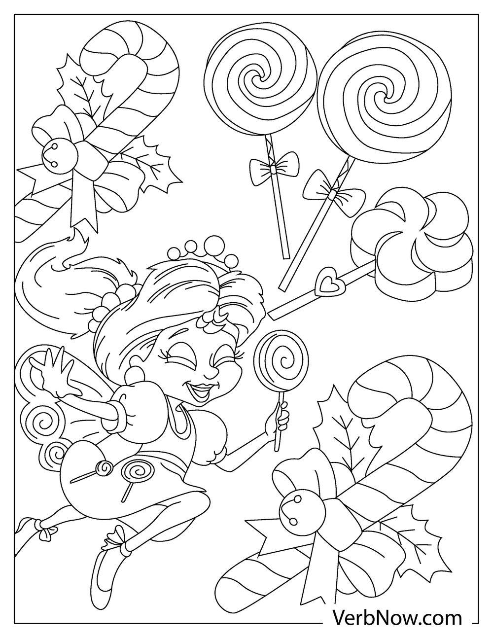 candyland pictures to color