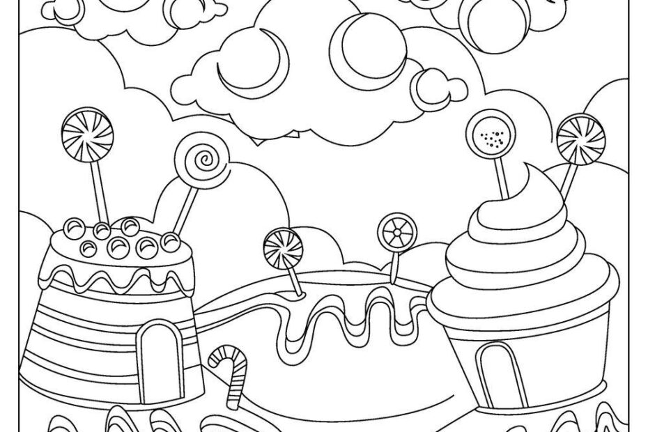 Free CANDYLAND Coloring Pages For Download Printable PDF