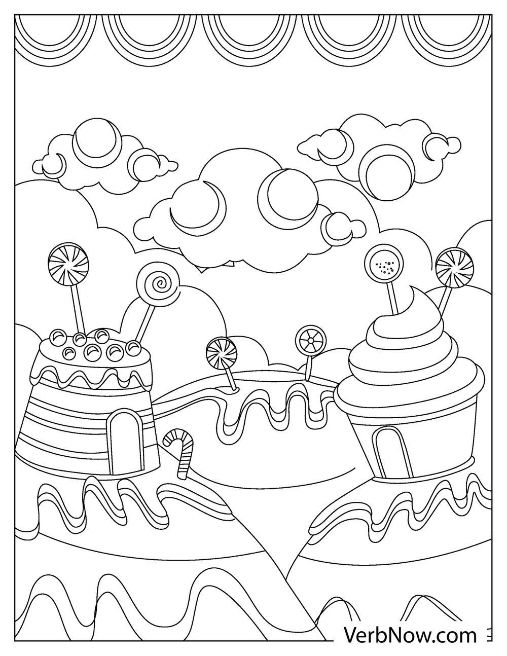 Free CANDYLAND Coloring Pages For Download Printable PDF 