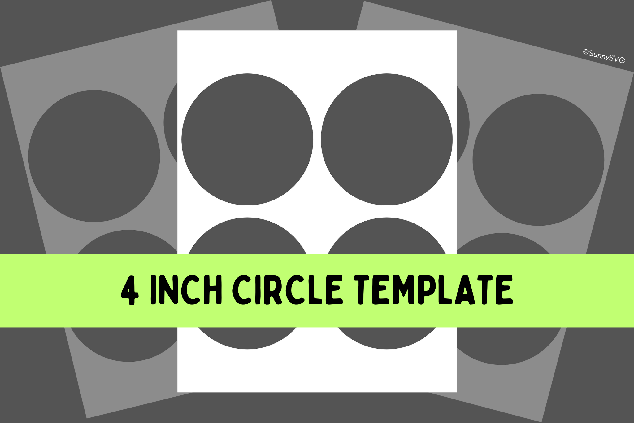 10 inch circle template printable