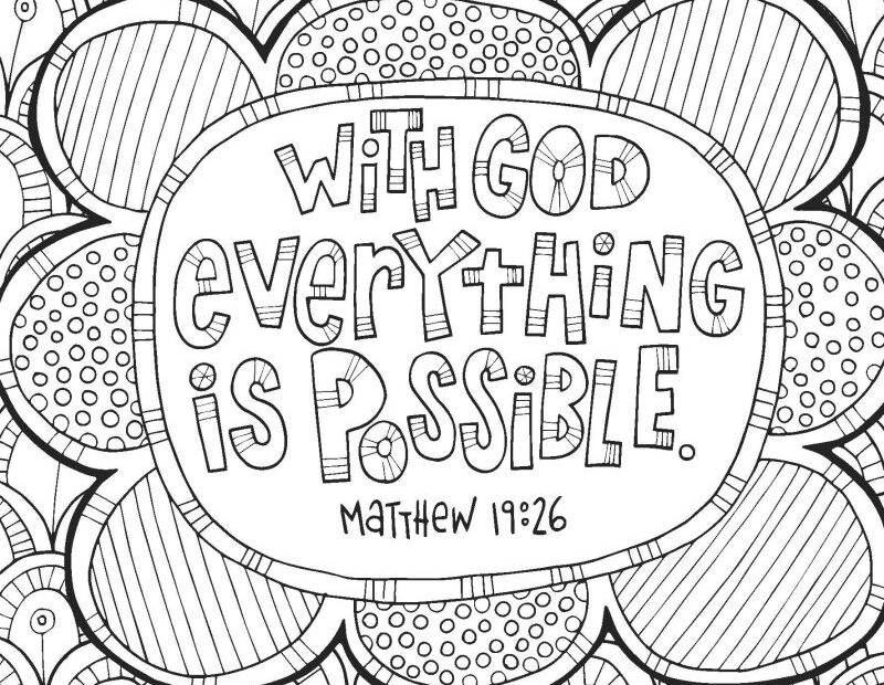 Free Coloring Devotional Pages For Teens The Arc