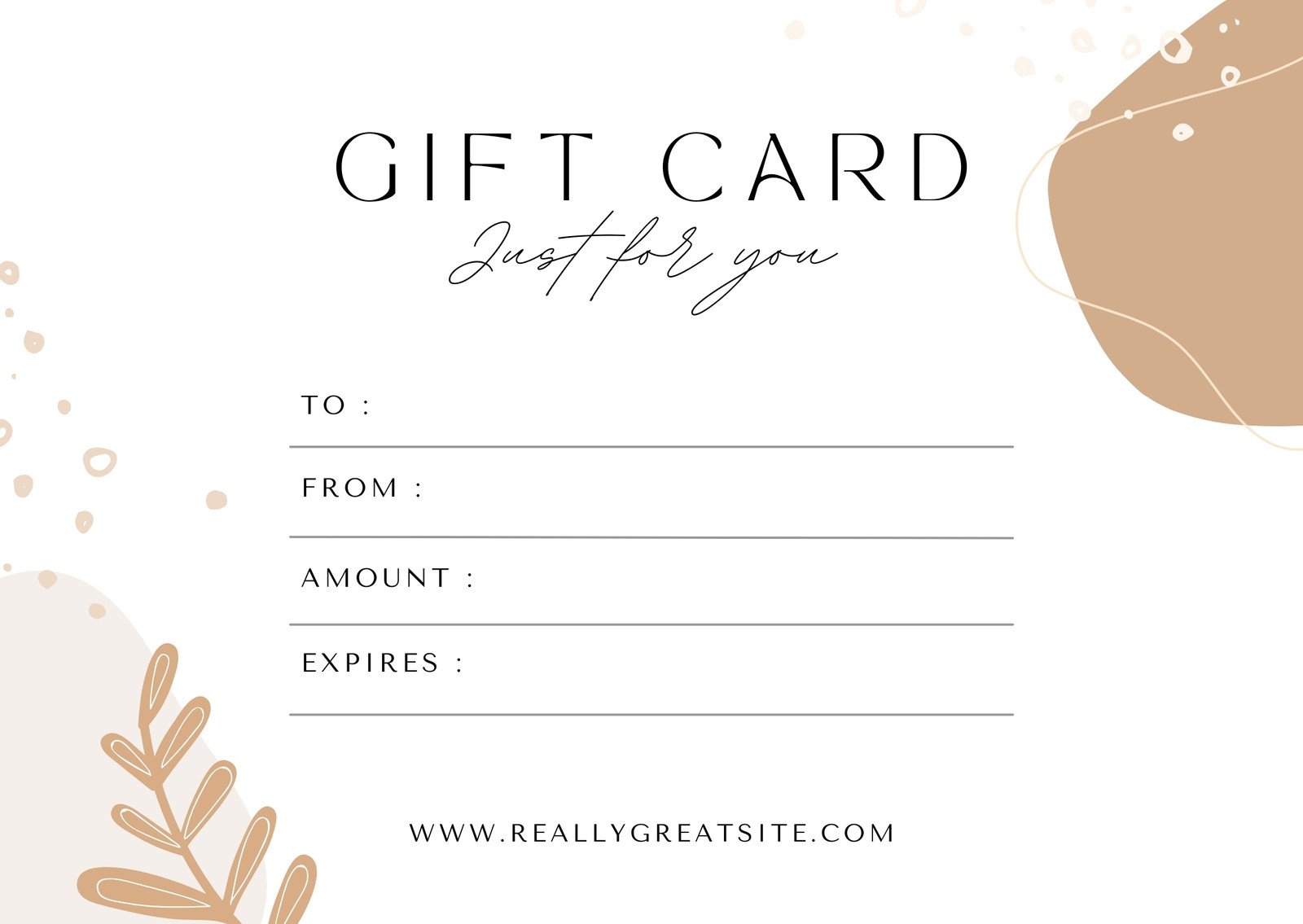 printable gift cards template