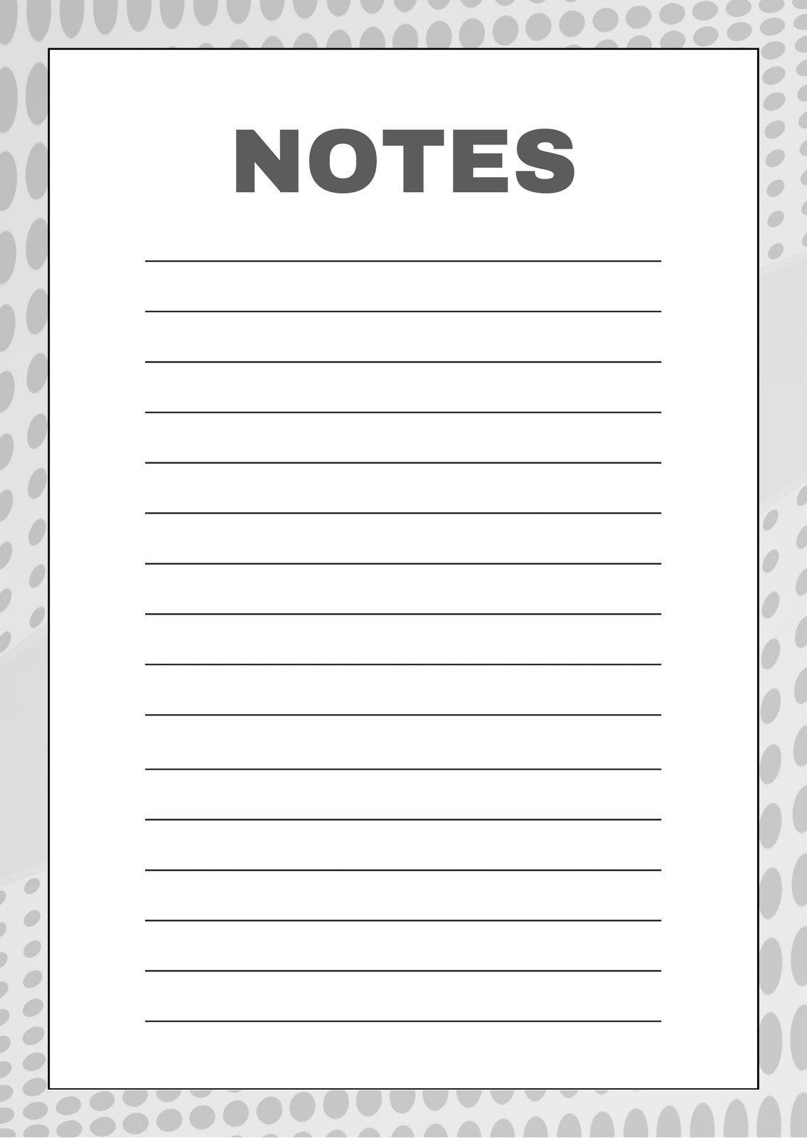 Free Customizable And Printable Notepad Templates Canva