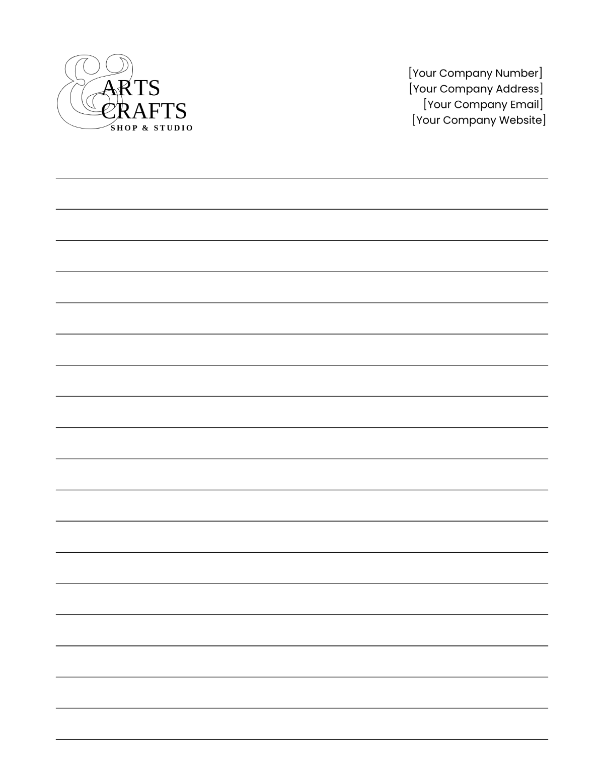 Free Double Sided Lined Paper Template To Edit Online