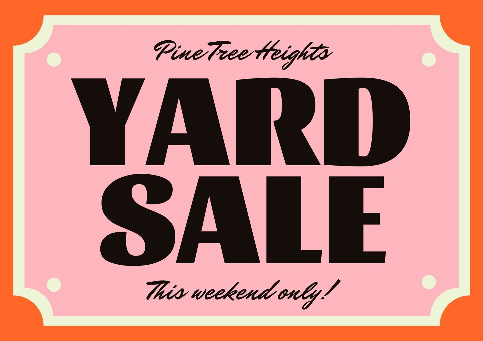 printable yard signs