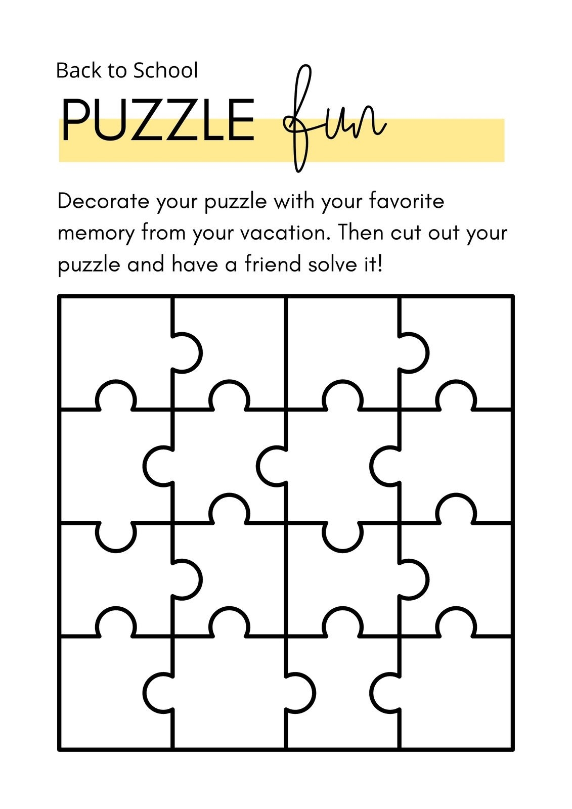 template puzzle