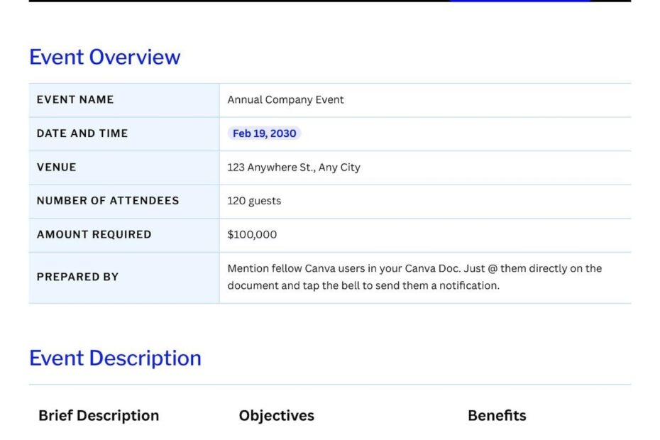 Free Event Proposal Maker Create An Event Proposal Canva