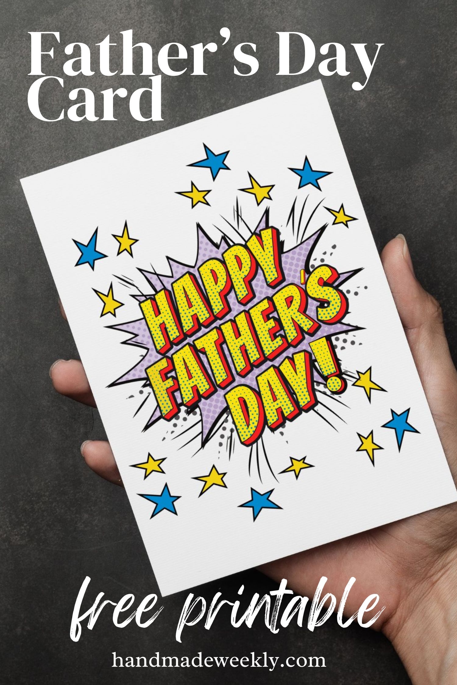fathers day cards free printable